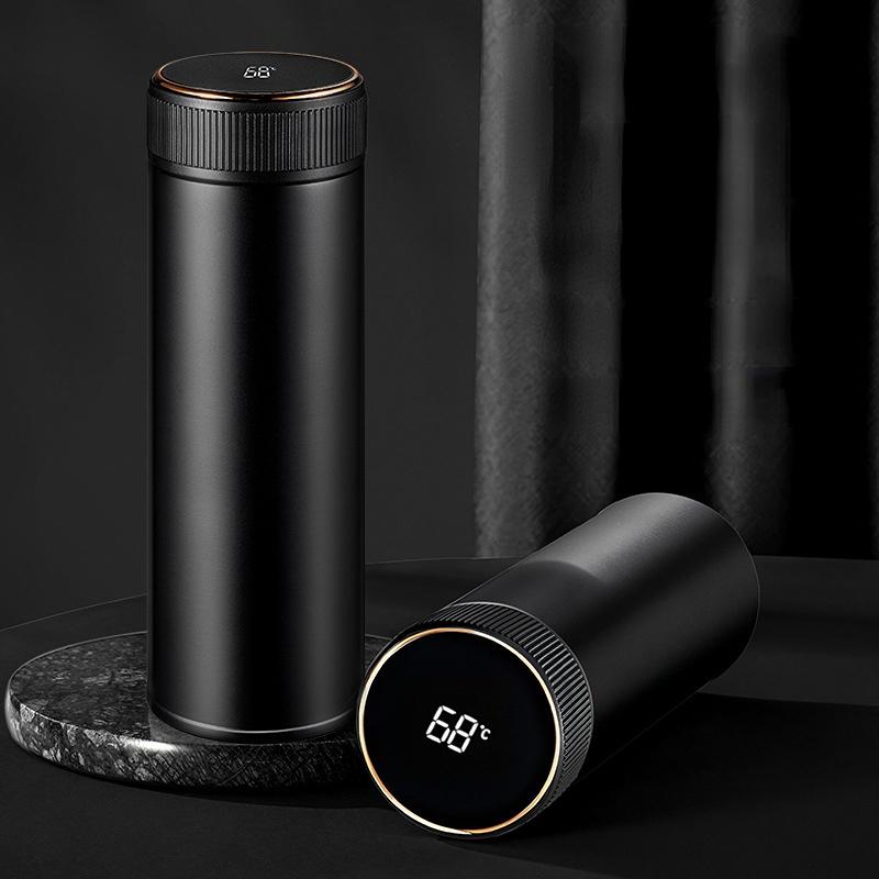 Портативная термокружка большой емкости 500 мл, вакуумные фляги, термокружка из нержавеющей стали, бутылка для воды, дорожная кружка для чая, офисная термокружка