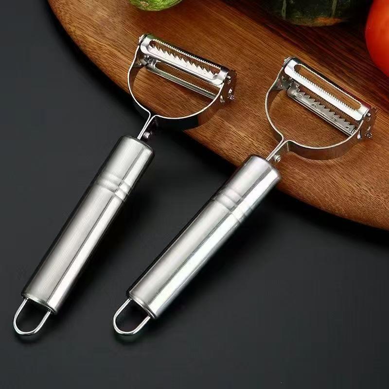 Stainless Steel Vegetable Peeler Multi-Functional Potato Peeler Fruit & Potato Slicer Vegetable Shredder for Kitchen Accessories Cooking Tools