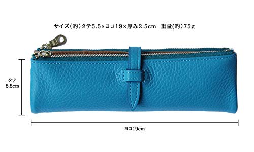 Пенал CCOMPANY LIMITED Lupo 2 Second Натуральная кожа Итальянский кожаный пенал (военно-морской флот)