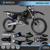 DSMTECH Motorcycle Graphics Decals Stickers Kits For YAMAHA YZ125 YZ250 YZ 125 250 2022 2023 2024 003