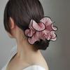 Ruched Fairy Chiffon Scrunchies Oversize Hair Accessories Ponytail Holder Hair Tie for Women