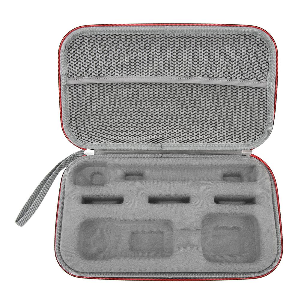 Action Camera Carrying Hard Case EVA Protective Storage Bag with Double Zipper for Travel Outdoor