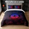 Rangers FC Design Bed Bedding Set 1 Duvet Cover + 2 Pillowcases Soft Breathable Household Bed Linens