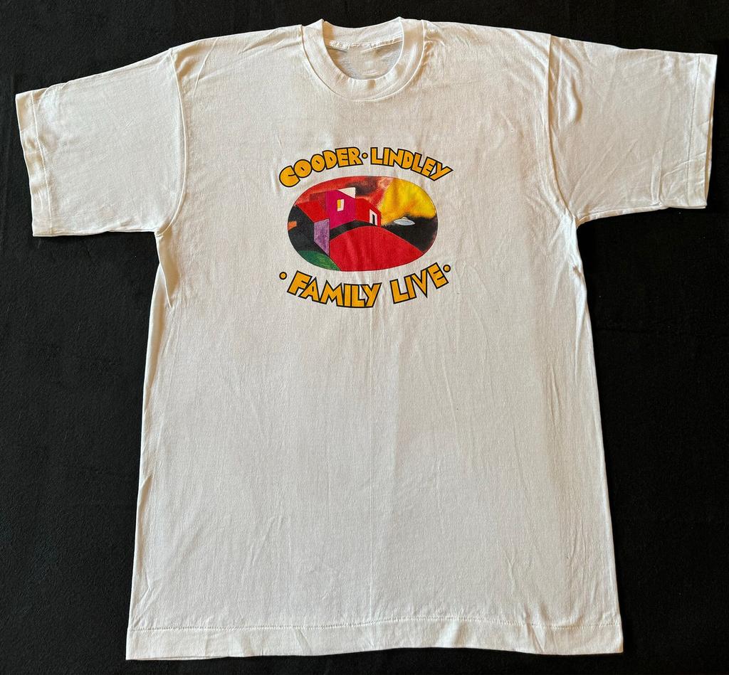 Ry Cooder Family Live TShirt White Classic Unisex S-5XL LI865