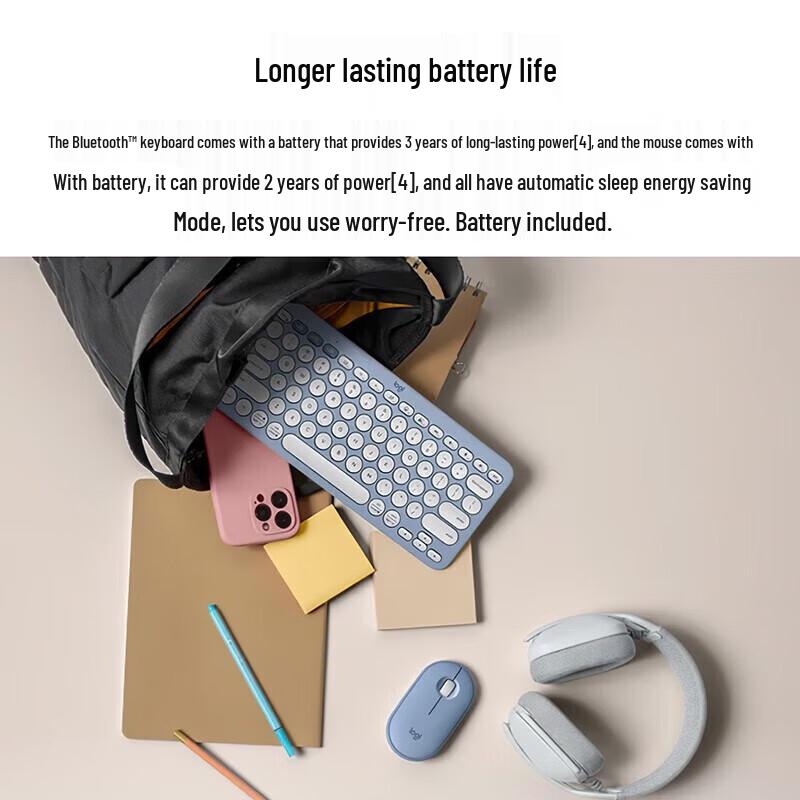 Logitech PEBBLE 2 COMBO Беспроводной набор клавиатуры и мыши