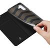 Dux Ducis Skin Pro Wallet Case for Samsung Galaxy A14 4G/5G with Card Holder & Stand - Black