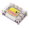 Набор: Плата распределения питания ATX 24 pin и акриловый корпус, 12 портов USB 2.0 QC 2.0 QC 3.0 12V 9V 5V для майнинга