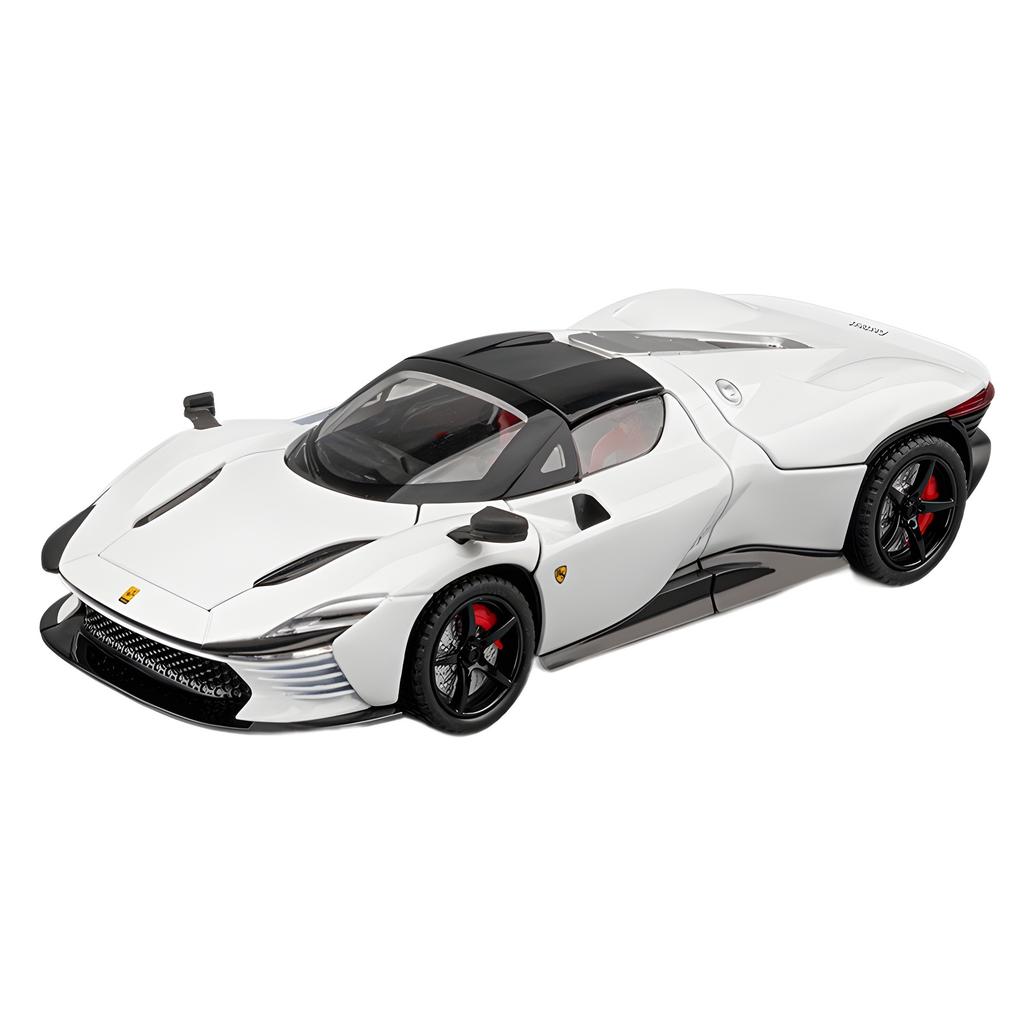 1:22 Daytona SP3 Supercar Alloy Model Car Toy Diecasts Casting Sound and Light Car Toys For Children Vehicle