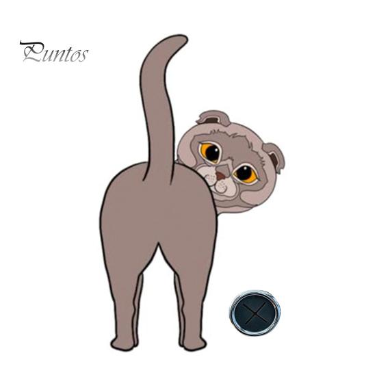 Забавный крючок для кошки, вешалка для одежды, прочная, несущая, простая установка, крючок для одежды в виде кошачьей попки, вешалка для полотенец, креативная вешалка для хранения вещей