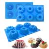 Рифленая трубчатая форма для торта Fancy Donuts Силиконовая форма для выпечки Donas Cupcake Soap Making Tool Moldes De Silicona Kitchen Accessory