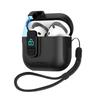Для AirPods 5 4 3 1/ 2 Чехол с надежной фиксацией для AirPods Pro 2 Pro 3 Защелка Нижняя подставка и крючок Защитный чехол для наушников