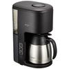 Tiger Thermos (TIGER) Coffee Maker for 8 Cups Vacuum Stainless Steel Server with Ice Function Cafe Black ACE-V080KM