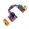 Hot Swap Microswitch Button Board for GPROX Superlight Mouse WeldingFree Motherboards with Gold Encoders