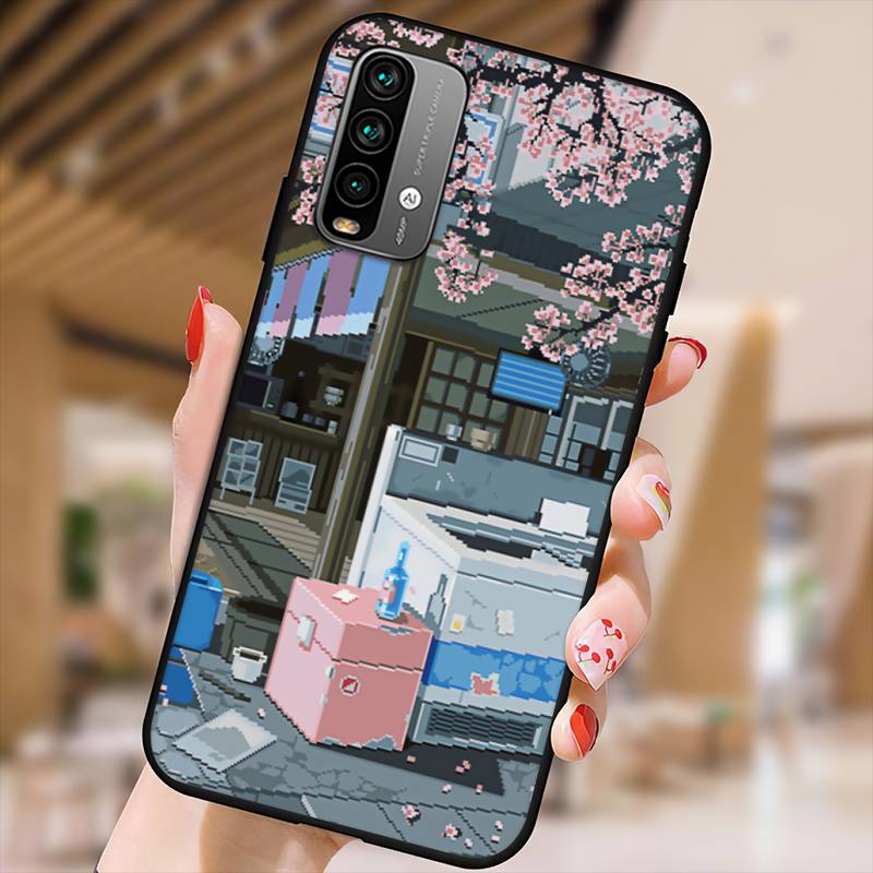 Pixel Style Art Phone Case For Xiaomi9 10 11PRO LITE Redmi NOTE7 8 9 10A PRO K40 Poco3 Shell