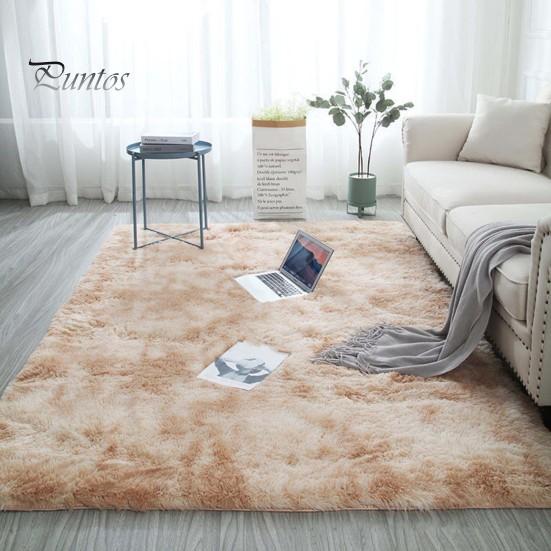 Shag Area Rug for Living Room Fuzzy Plush Indoor Bedroom Carpet Tie Dye Thickened Non-skid Fluffy Faux Fur Rug Nursery Kids Boys Girls Room Floor Mat