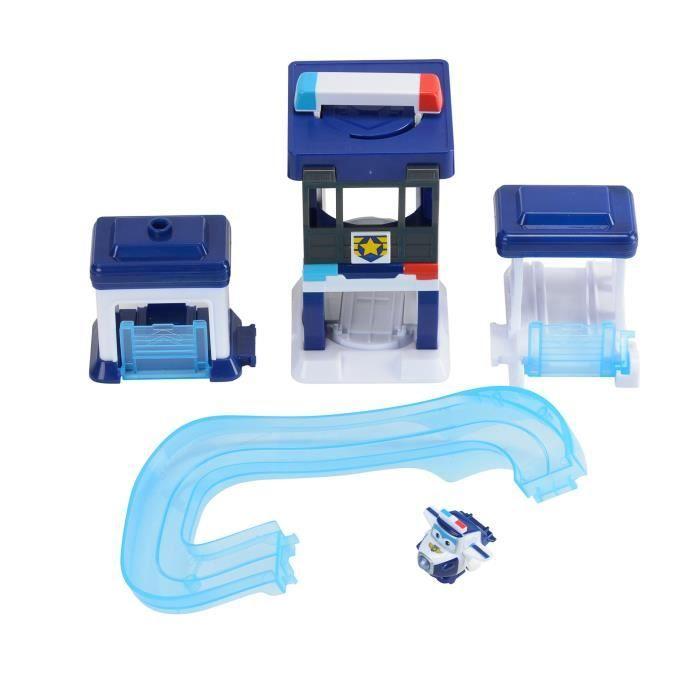 SUPER WINGS Playset "Paul's Police Station" + 1 figurine "Pop-Transform"