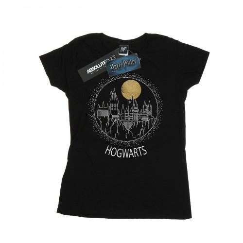 Harry Potter Womens/Ladies Hogwarts Circle Cotton T-Shirt