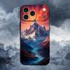 Красивый чехол для телефона с изображением реки для iPhone 17,16,15,14,13,12,11,Plus,Pro Max,XS,X,XR,SE,Mini,8,7,Мягкий силикон, Черный