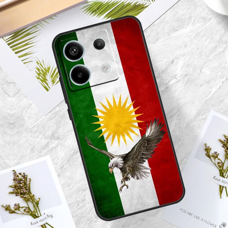Чехол Флаг Курдистана для Redmi Note 12 9 10 11 13 Pro Plus 9S 10S 11S 12S Чехол для Redmi 12 10C 12C 13C