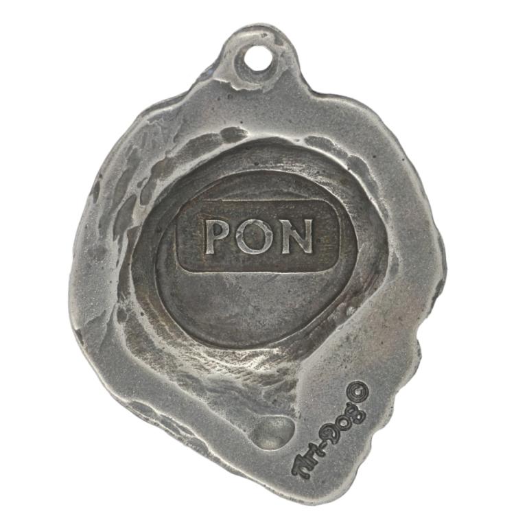 Polish Lowland Sheepdog, PON, Valee Sheepdog - Dog necklace in gift box, silver-plated locket for dog fan, striking pendant by Art-Dog brand
