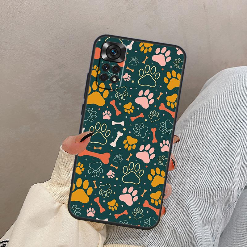 Собачья лапа Для Xiaomi Redmi Note 14 13 9 10 11 12 15 Pro Plus Чехол Обложка Для Redmi 15 C 13C 12C 10C 14C