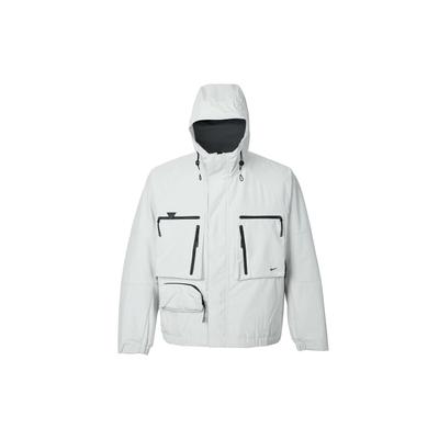 Куртка-ветровка с капюшоном Storm-Fit Sportswear Tech Мужские куртки Горный-Белый HJ2945-121