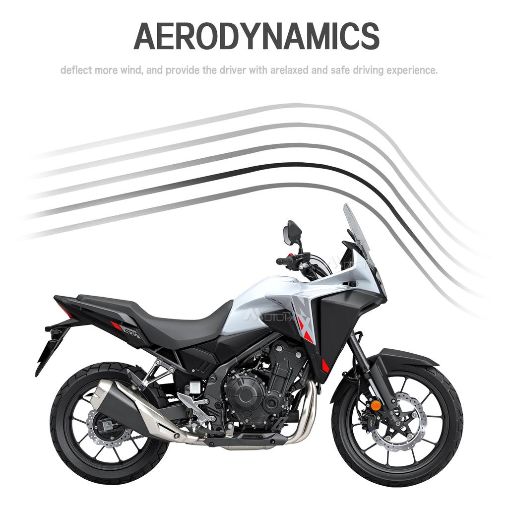 For Honda NX500 NX400 nx 500 2023 2024 nx 500 Motorcycle NX500 Heighten Widen Windscreen Windshield Wind Shield Deflector