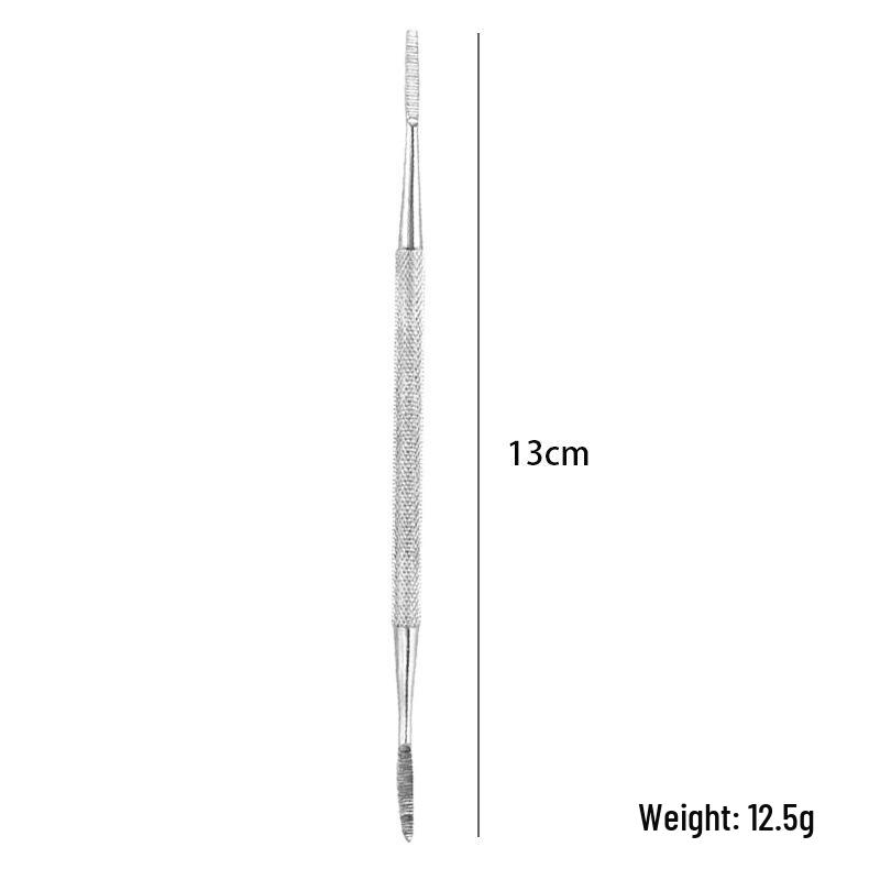 Набор педикюрных ножей из нержавеющей стали: Двусторонняя пилка для ногтей с лезвием, пилка для ног и инструмент для отшелушивания