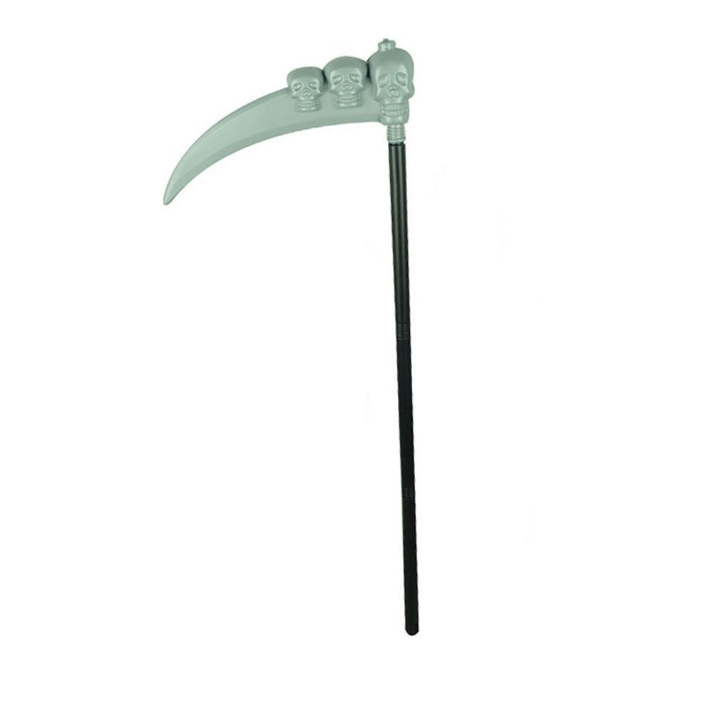 Birthday Gifts Red Fork Devil Props Cosplay Accessory Trigeminal Sickle Toy Simulation Trigeminal