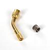 Motorcycle Corner Bend Valve Adaptor For Motorcycle Tire Valve Connectors Brass Auto Pneumatic Tire Valve Expansion Accessories
