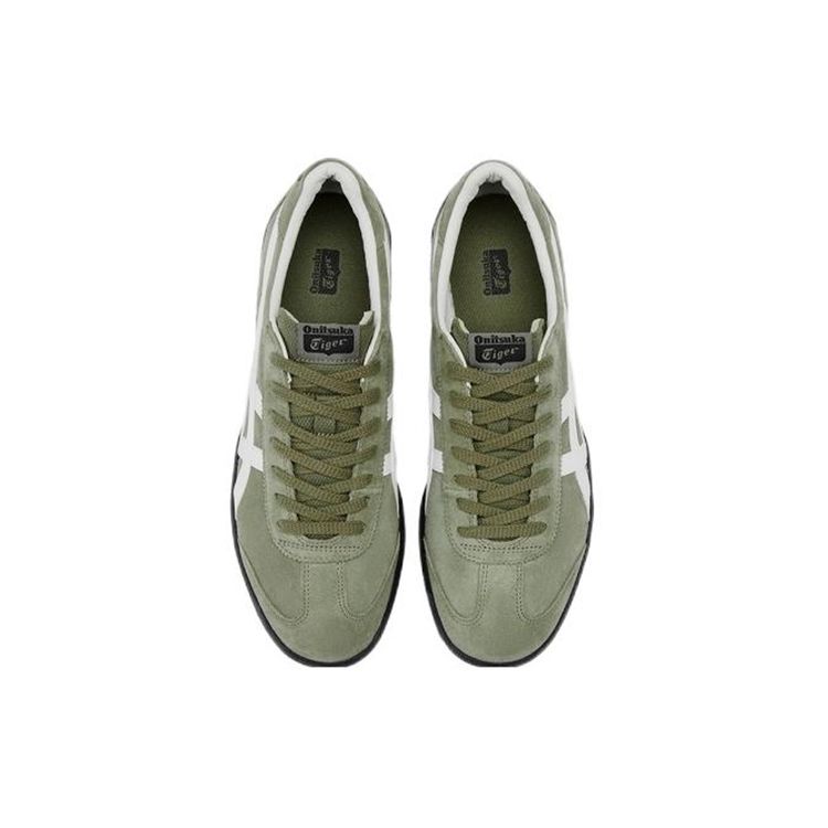 ONITSUKA TIGER Tokuten Burnt Green Unisex Sneakers White Black 1183A907-300