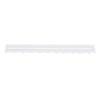 Paper Tearing Ruler Plastic Double Sided Deckle Edge Ruler for Crafting Activities