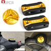 Motorcycle Brake Fluid Reservoir Cover Oil Fiiter Cap For YAMAHA T-Max TMAX 560 530 500 T Max 560 TECH MAX TMAX 560 530 SX DX