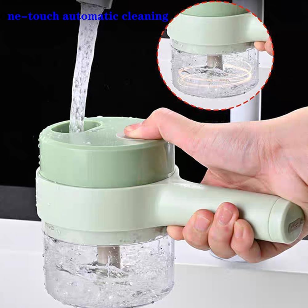 Электрическая овощерезка Многофункциональный кухонный комбайн Ручной мини-измельчитель фруктов и мяса и USB-чоппер Кухонные аксессуары