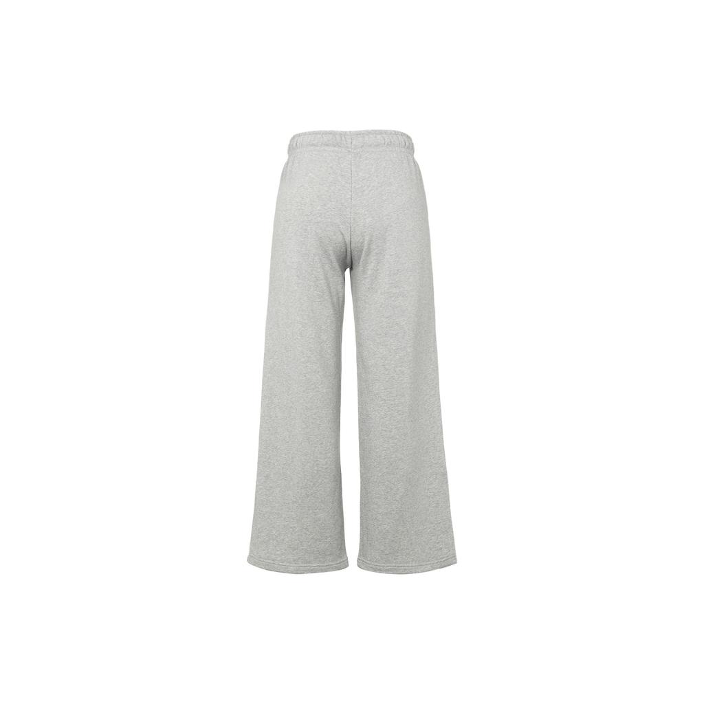 Nike High-Waist Drawstring Casual Pants With Solid Color Logo Women Bottoms Light-Grey FB2728-063