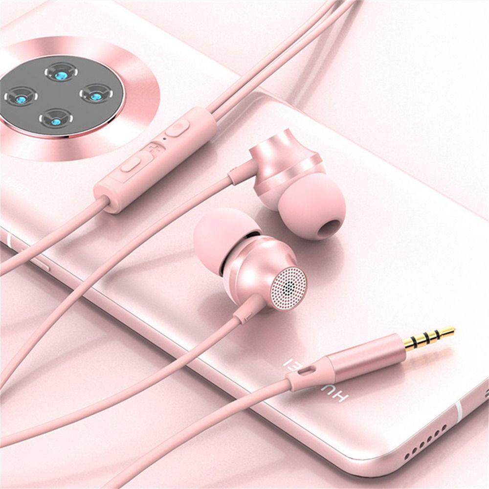 Hands Free with Mic For Smartphones In-Ear Earphones Sport Headset Type-C Earbuds Wired Headphones
