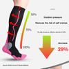 Kid's Knee Length Compression Socks Adolescent Elastic Fitness Pressure Socks
