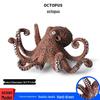 Сплошная модель морской жизни: Оригинальное украшение: Осьминог, Каракатица, Кальмар и Глубоководное Существо