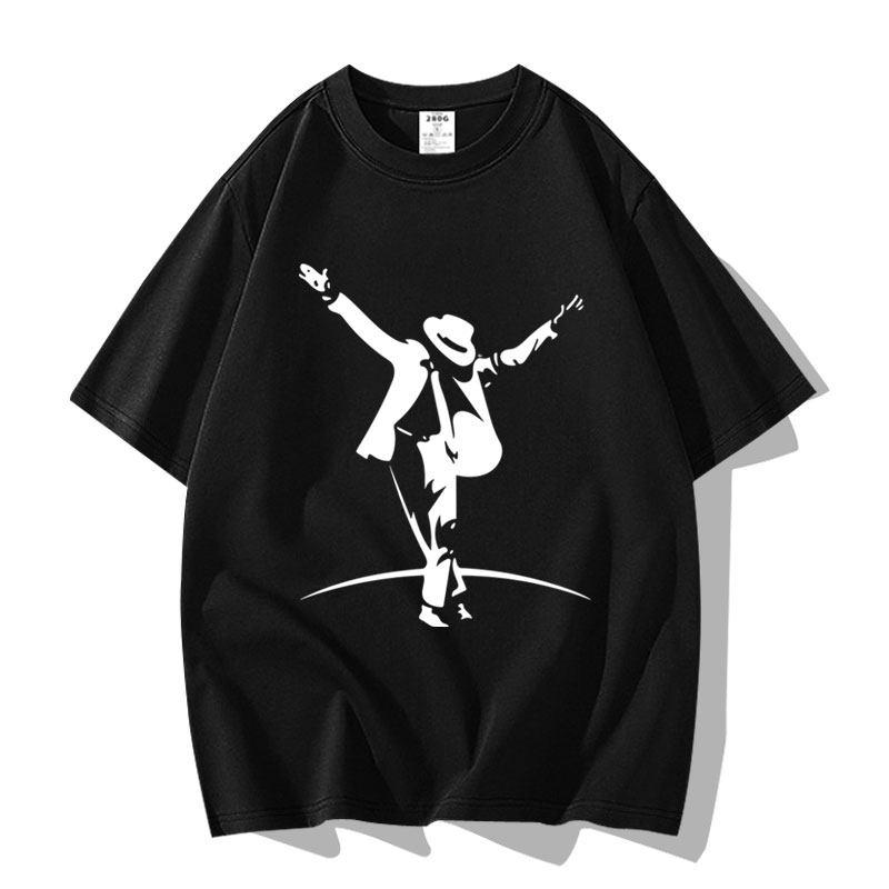 2026 Limited Edition Michael Jackson Pattern Men and Women New Summer T-shirts for Adults Parents and Children Cotton T-shirts