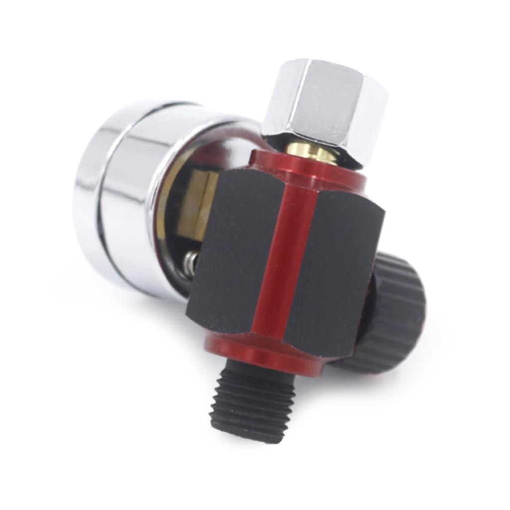 Воздушный манометр для распылителей Пневматические распылители Замена клапанов регулировки давления на впуске 0-140 фунтов на квадратный дюйм