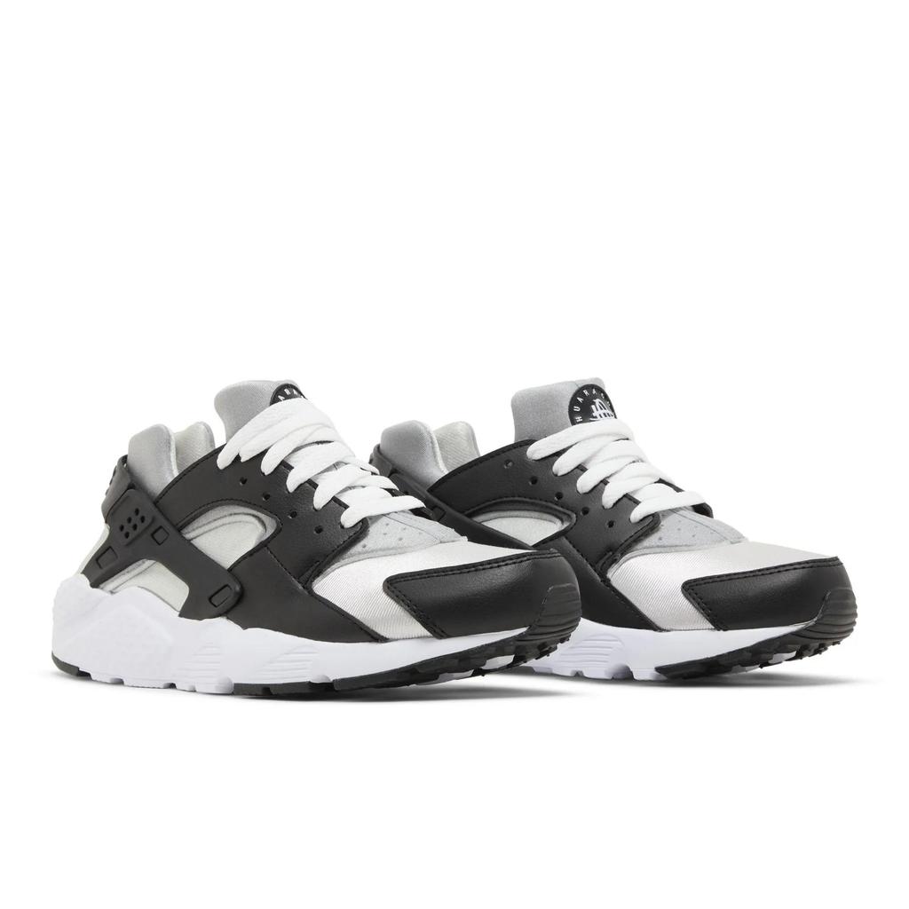 Nike Huarache Run Grade School 'Black Neutral Grey' (Unisex) Black / Neutral Grey / Medium Grey / White Kids' Running Shoes 654275 044
