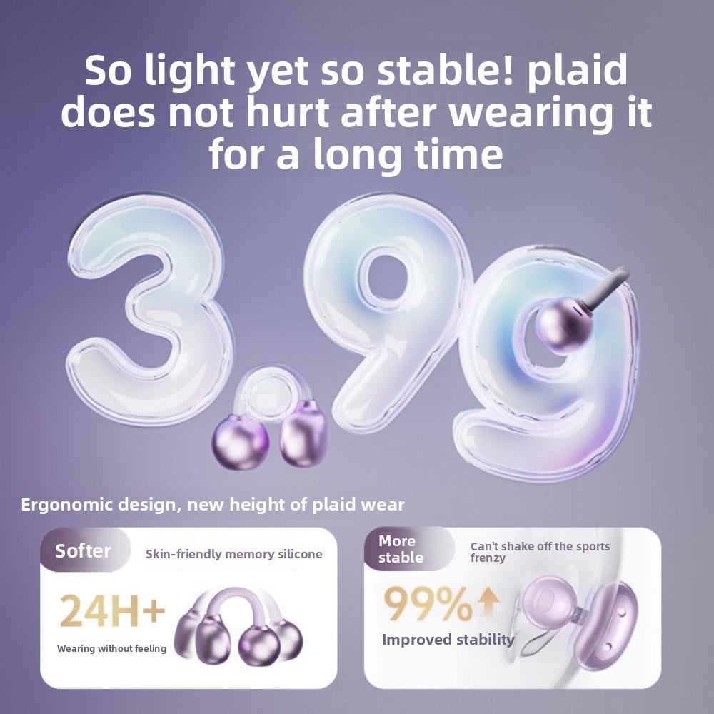 Noise Reduction Bluetooth Headset Surround Sound Wireless Bluetooth Earphone  Listening Music