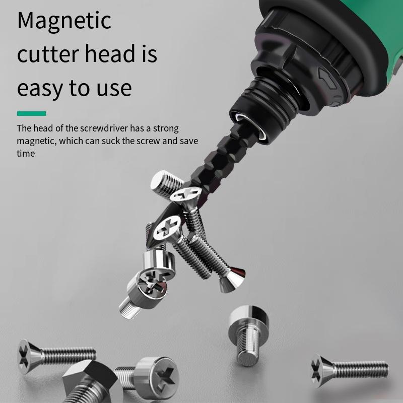 1set Multifunctional Double-head Dual-purpose Screw Batch Inner Cross Special-shaped Screwdriver Set with Telescopic Adjustable Ratchet Screwdriver