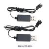 USB-кабель для зарядки дронов с разъемами, USB-кабель для зарядки аккумулятора, выход 3,7 В, 500 мАч, со светодиодным индикатором