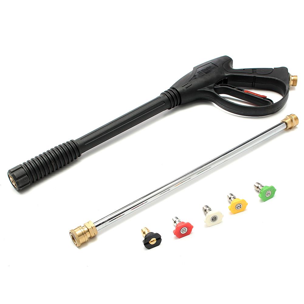 4000PSI High Pressure Car Power Washer Spray Wand/Lance Nozzle Tools Set