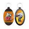 Кожаный брелок CS Front NARUTO Shippuden 04 Какаши Хатаке 50 x 103 мм из железа, искусственной кожи, бумаги, эпоксидной смолы, прибл.. CS0000-2790