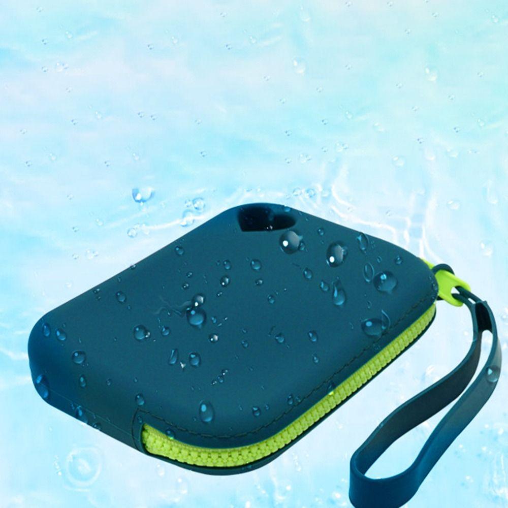 Силиконовый силиконовый чехол для хранения Большая емкость для кабеля передачи данных Маленькая сумка для ключей и карточек для путешествий