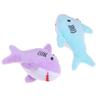 Cute Cartoon Stuffed Plush Shark Pendant Key Chain Ring Doll Toys For Kids Gifts