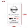 Car windshield anti-static stickers, car logo anti-static stickers For Nissan X-Trail T32 T31 Qashqai Tiida Teana Car Styling