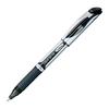 Шариковая ручка Pentel с гелевыми чернилами Energel, тип колпачка 1,0 мм, серебристый стержень XBL60-A, черный, 5 шт.